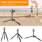 82" Tall Camera Tripod Heavy Duty, Victiv Aluminum DSLR Tripod Monopod - Image 7