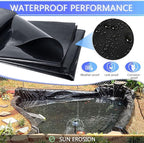 ToLanbbt Pond Liner 4 x 7 Ft HDPE Pond Liners, 20 Mil UV Resistant Preformed - Image 4