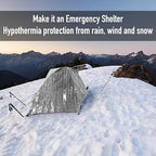 MEETSWEET Emergency Rescue Blanket Set of 8, Outdoor Survival Blanket Waterproof - Image 4