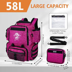 Goture Fishing Backpack, 900D Water-Resistant Tackle Backpack - Image 5
