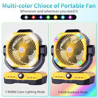 WESTTREE Battery Powered Fan Powerful Airflow Battery Operated Air Circulator - Image 4