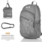 Outlander Packable Handy Lightweight Travel Hiking Backpack Daypack-Grey-L - Image 2