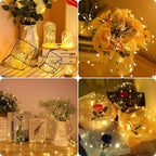 24 Pack Fairy Lights Battery Operated 7 Feet 20 Led Christmas Twinkle String - Image 3