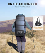 BLAVOR 30W Solar Charger USB-A QC3.0 24W USB-C DC 30W Outputs, Foldable Solar - Image 6