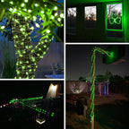 Solar String Lights Outdoor, 2 Pack 80FT 200 LED Solar Halloween Twinkle Lights - Image 5