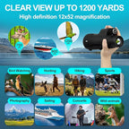 BIJIA 12x52 ED Monocular Telescope - Image 5