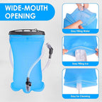 UTOBEST Hydration Bladder, 1.5L TPU Water Bladder BPA Free, Wide Opening - Image 5