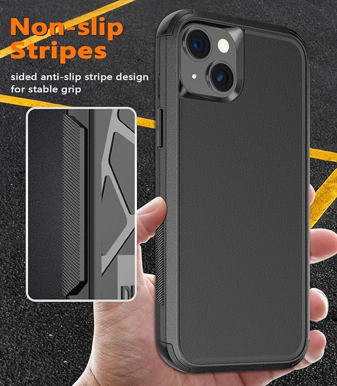 for iPhone 15 Plus Case Heavy Duty Protection Phone Case Cover - Image 7