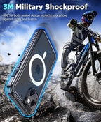 Beeasy for iPhone 15 Waterproof Case Compatible - Image 4