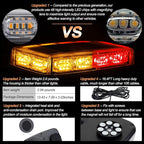 ASPL 48LED Roof Top Strobe Lights, High Visibility Emergency Safety Warning LED - Image 2