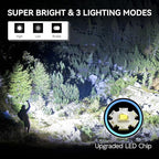 WdtPro Rechargeable Flashlights High Lumens, 1 Pack 10H Long Lasting Super - Image 3