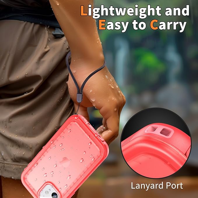Cozycase Compatible with iPhone 12 Waterproof Case/iPhone 12 Pro Waterproof Case - Image 8