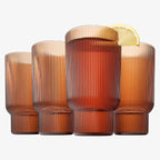 Shatterproof Acrylic Tall Drinking Glasses Set, European Style, Dishwasher Safe - Image 3