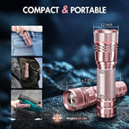 WdtPro Rechargeable Flashlights High Lumens, 1 Pack 10H Long Lasting Super - Image 5
