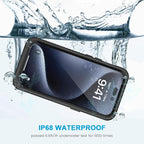 Lanhiem Magnetic for iPhone 15 Pro Case, Waterproof Dustproof Cover, Full Body - Image 2