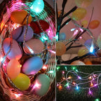 Colorful String Lights Easter Decoration, 66 ft 200 LED Easter Pastel Lights 8 - Image 5
