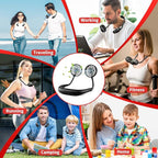 Portable Neck Fan Rechargeable Personal Hand-Free Fan Mini USB Wearable - Image 4