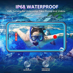 Temdan Designed for Samsung Galaxy S26 Case Waterproof, Built-in Lens & Screen - Image 3