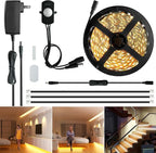 Sensky 19.7ft/6m Motion Activated LED Strip Light Kit Flexible LED Strip Motion by Sensky