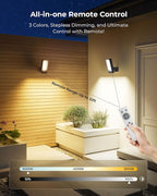2 Pack Motion Sensor Outdoor Lights, 10000mAh Rechargeable Battery Operated - Image 6