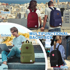 Backpack for Men Women, VASCHY Classic Water-resistant Lightweight Travel - Image 7