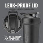 BlenderBottle Sport Sleek Shaker Cup Insulated Stainless Steel Water Bottle - Image 2