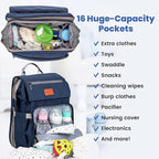 PILLANI Baby Diaper Bag Backpack - Image 2