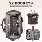 LOVEVOOK Laptop Backpack for Women Work Travel Commuter Backpack Business - Image 2