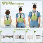 FIORETTO 15L Hiking Backpack for Women Men Mini Packable Backpack Lightweight - Image 6