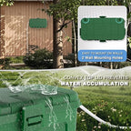 Flemoon Medium Outdoor Electrical Box, IP54 Waterproof Extension Cord Cover w/6 - Image 6