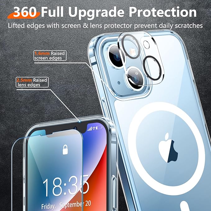 Red2Fire Magnetic for iPhone 14 Plus Case Heavy Duty Shockproof Phone Case 6.7" - Image 4