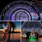 4 Pack Solar String Lights for Outside, 170 FT Total 480 LED Solar Chrismas - Image 2