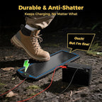 SUNAPEX 12V Solar Battery Charge: Waterproof Portable Solar Panel Kit - Image 9