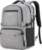 Insulated Lunch Backpack Fit 17" Laptop, Work Backpack by Velaybor