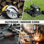EP 75FT Green Outdoor Extension Cord, 16/3 SJTW Heavy Duty Waterproof, 3 Prong - Image 7