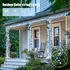 JMEXSUSS 2 Pack Solar String Lights Outdoor Waterproof, Total 66 FT 200 LED - Image 8