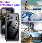 Temdan Compatible with iPhone 17 Pro Max Case, Waterproof Built-in Screen & - Image 7