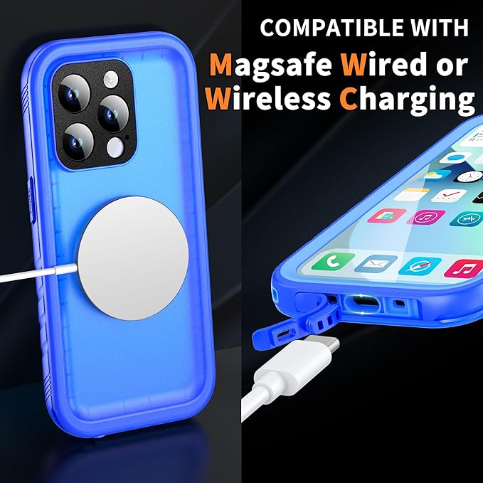 Cozycase Compatible with iPhone 13 Pro Max Waterproof Case - Image 8