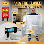 JJ CARE Fire Blanket – 7 Packs - Image 3
