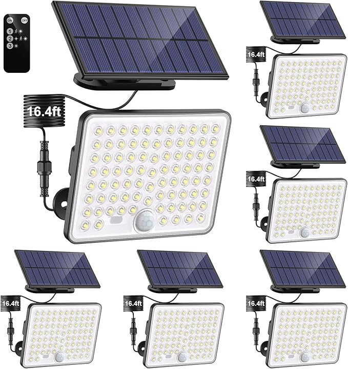nipify 6 Pack Outdoor Solar Light by Nipify