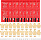 60 Pcs Emergency Fire Blankets for Home and Kitchen 40x40 Inch 20 Fiberglass by Copkim