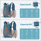 BECOJADDE 15L Small Hiking Backpack - Image 4