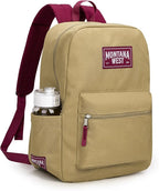Montana West Backpack for Women Men 2 PCS Lightweight College Bookbags Casual - Image 3