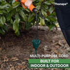 Thonapa2 Pack of 25 ft Green Extension Cord - Image 4