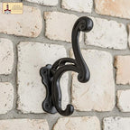 Mystic Colonial Rustic Cast Iron Wall Hooks, Heavy Duty Coat Hooks - Image 3