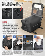 WONHOX Large Travel Backpack Carry on Flight Approved Laptop Work Business - Image 3