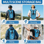 Hydration Backpack with Leak Proof Water Bladder, Lightweight Hydro Water - Image 7