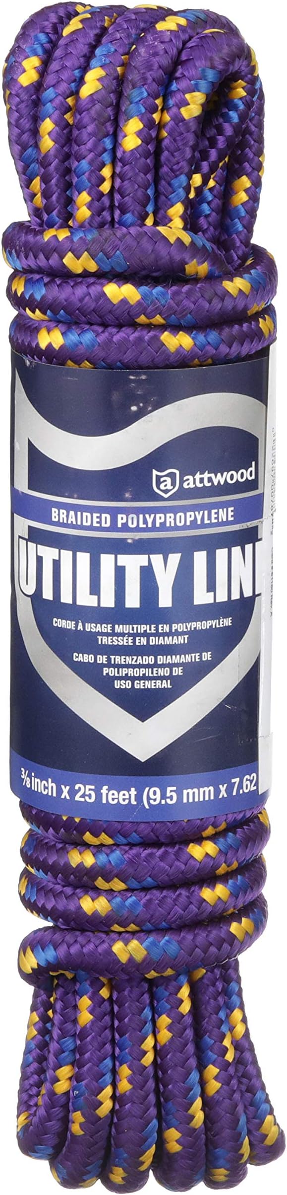 Attwood Neon Colored Diamond Braided Polypropylene Marine Utility Cord - Image 5