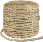 Tenn Well 5mm Jute Rope, 295 Feet 4Ply Twisted Thick Twine Rope by TennWell
