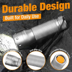 EverBrite Mini Flashlight, Zoomable LED Flash Light, 3 Modes, 3AAA Batteries - Image 5